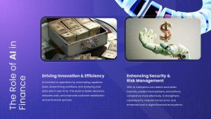 Finance AI PowerPoint Template roles