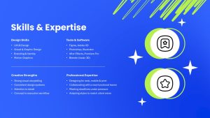 Freelancer PowerPoint Template Skills And Expertise Slide