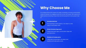 Freelancer PowerPoint Template Why Hire Me Slide