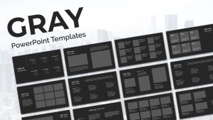 Gray PowerPoint Template featured image