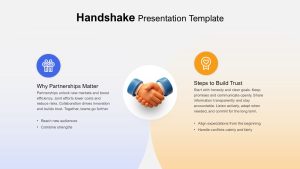 Handshake PowerPoint Presentation Template