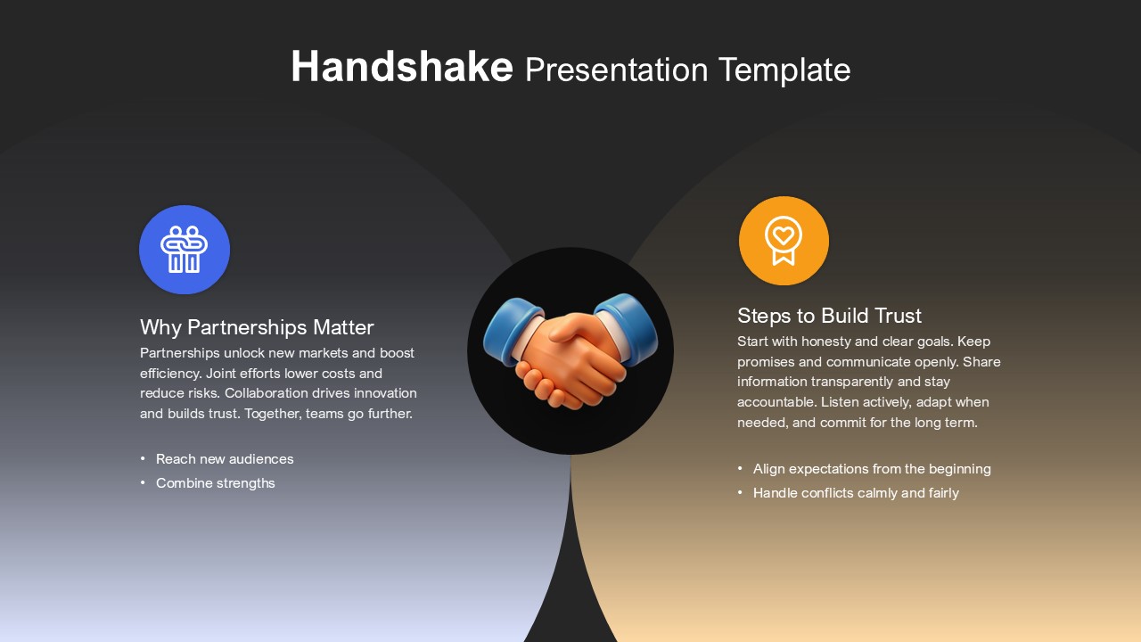 Handshake PowerPoint Presentation Templates