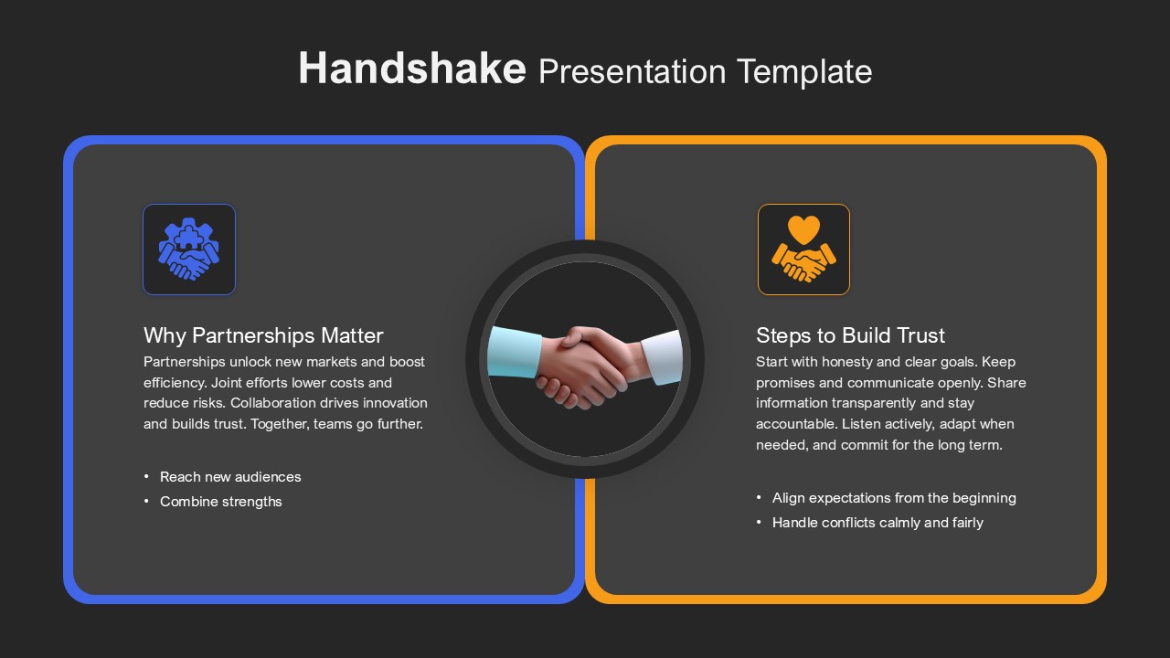 Handshake Presentation Template