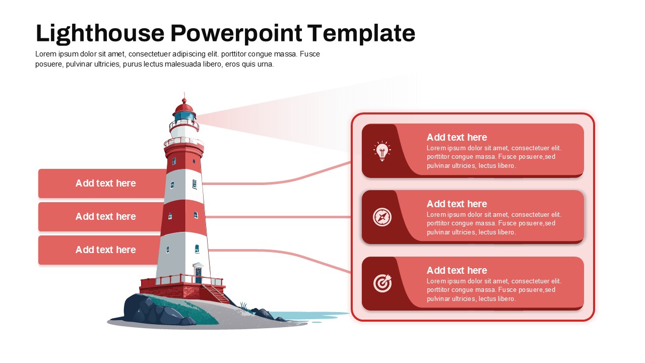 Lighthouse PowerPoint Template featured image