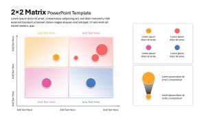 Matrix PowerPoint Template for Strategic Planning