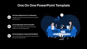One On One Face to Face Presentation Slide
