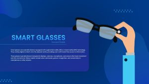Smart Glasses PowerPoint Template