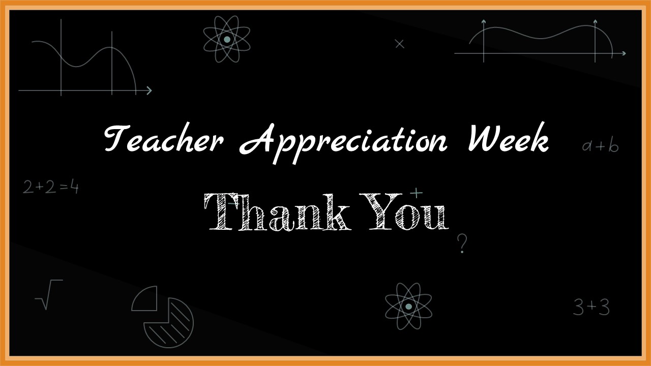 Teachers Appreciation Thank You Slide Education