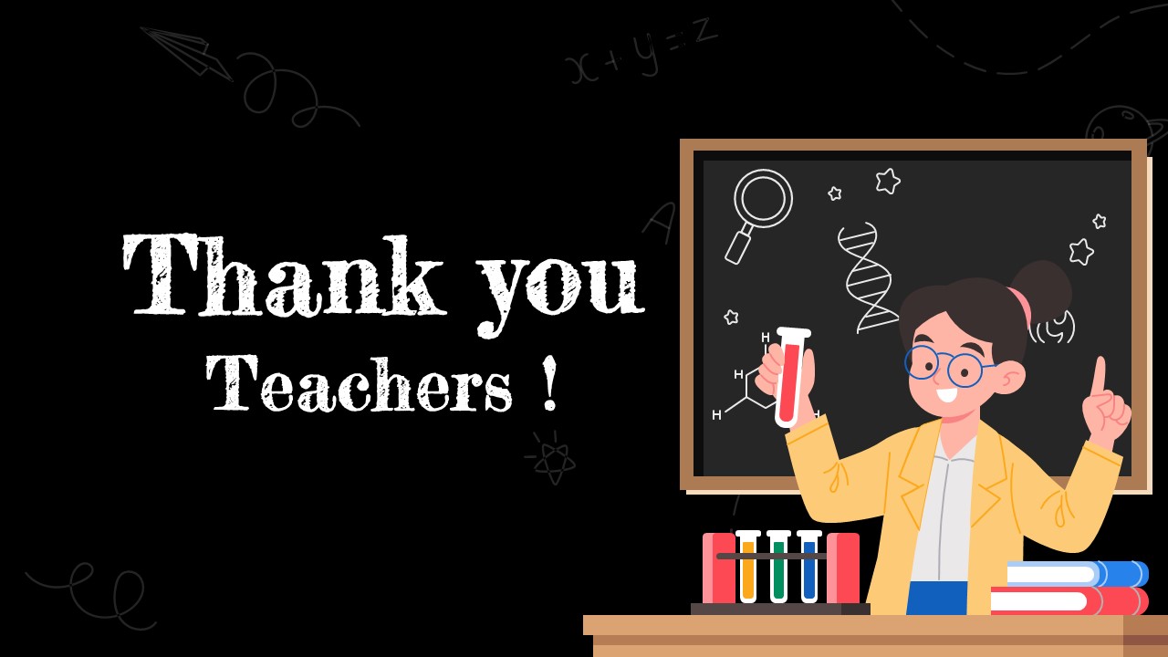 Teachers Appreciation Week Thankyou Presentation Slide