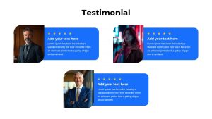 Testimonial Slide Corporate Training PPT Template