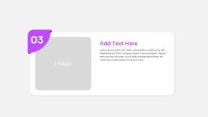 Top Ten Slide Layout PowerPoint Template purple