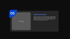 Top Ten Slide Layout PowerPoint Templates dark blue