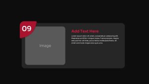 Top Ten Slide Layout PowerPoint Templates dark green