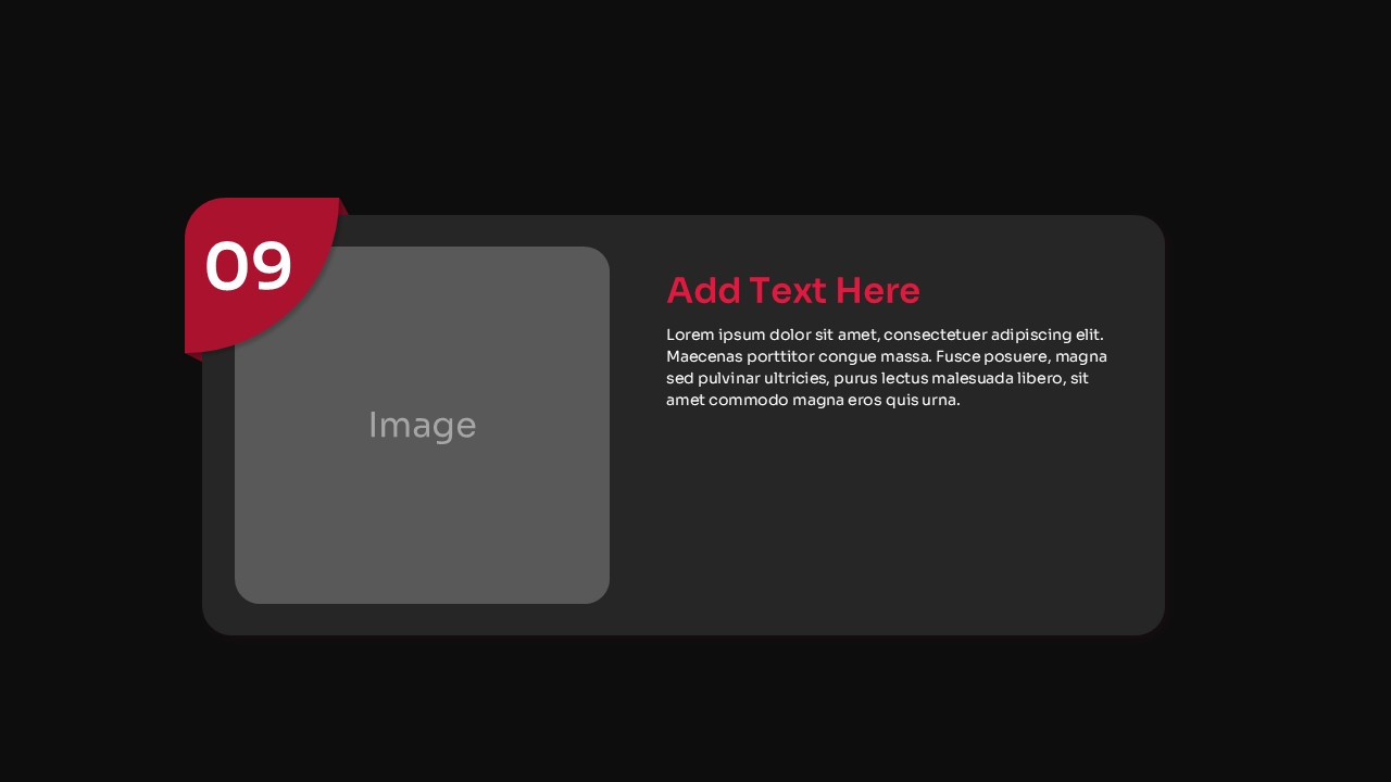 Top Ten Slide Layout PowerPoint Templates dark green