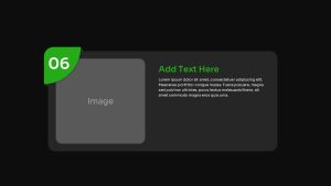 Top Ten Slide Layout PowerPoint Templates light green