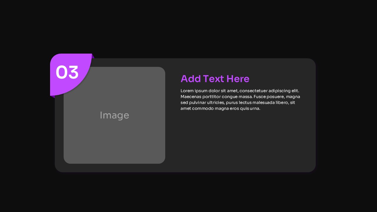 Top Ten Slide Layout PowerPoint Templates purple