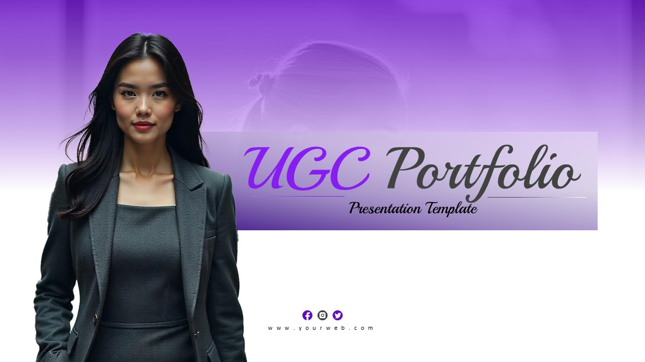 UGC Portfolio PowerPoint Template