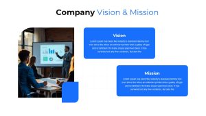 Vision & Mission Slide Corporate Training Template