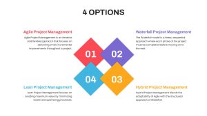 4 Options Business Presentation Template