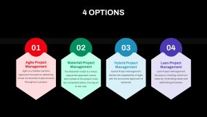 4 Options Education Presentation Slide