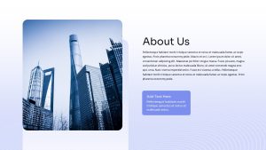 Animated Corporate Company Profile About Us Presentation Slide