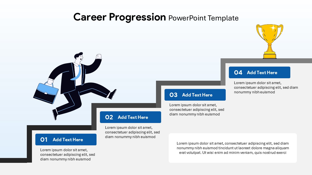 Career Progression PowerPoint Template