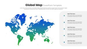 Global Map PowerPoint Template