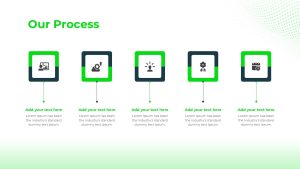 ICT Company Profile Our Process Presentation Slide