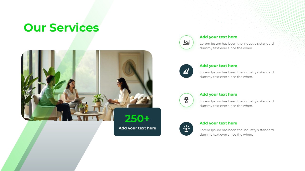 ICT Company Profile Our Services Presentation Slide
