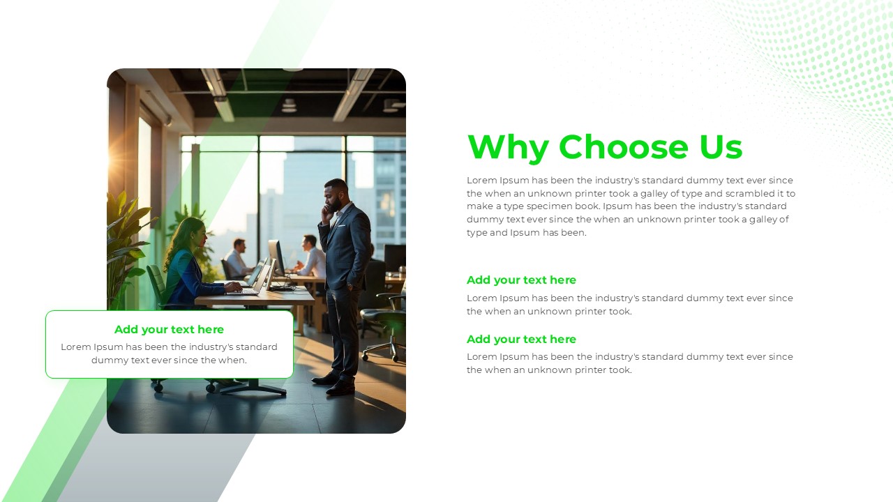 ICT Company Profile Why Choose Us Presentation Slide