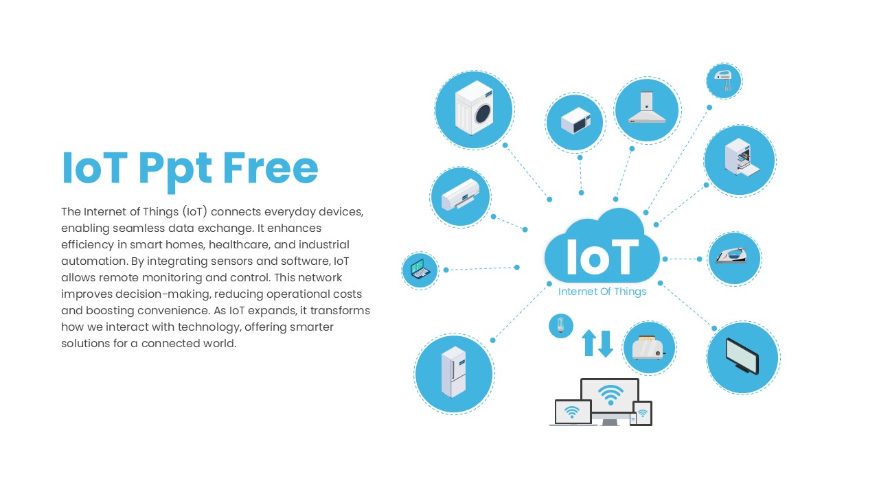 IoT PPT Free PowerPoint Template