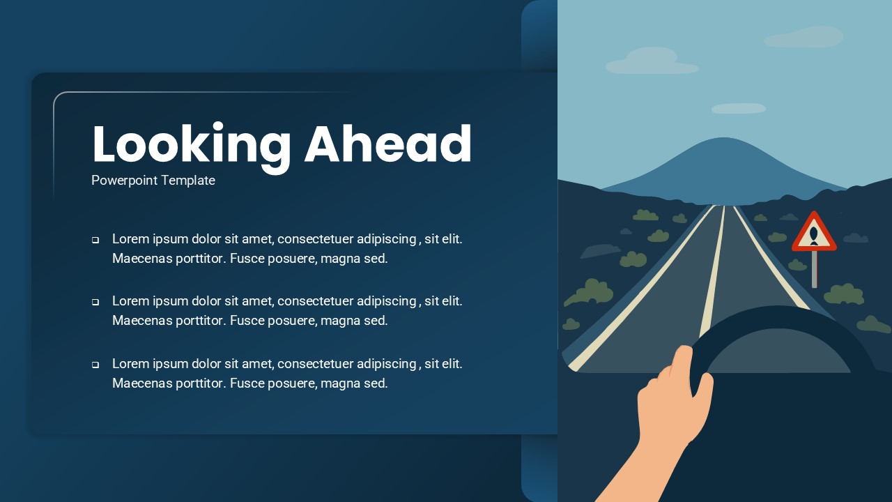 Looking Ahead Presentation Template