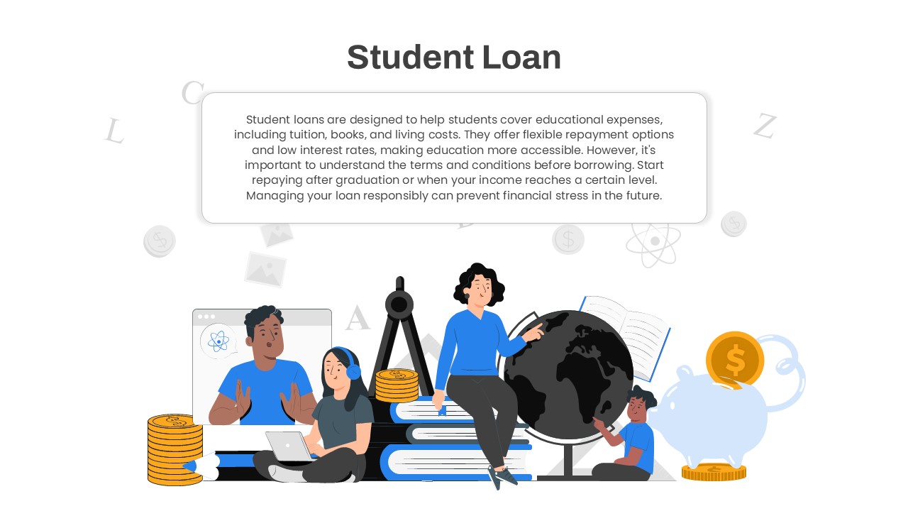 Student Loan PowerPoint Template