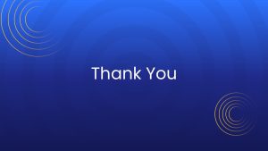 Townhall Meeting Blue Thankyou Presentation Slide