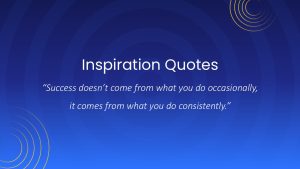Townhall Meeting Inspiration Quotes Presentation Slide