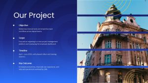Townhall Meeting Our Project Presentation Slide
