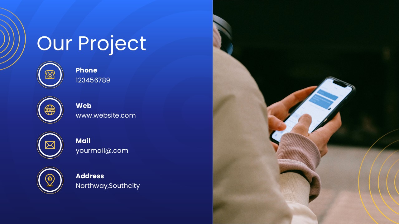 Townhall Meeting Our Projects Presentation Slide