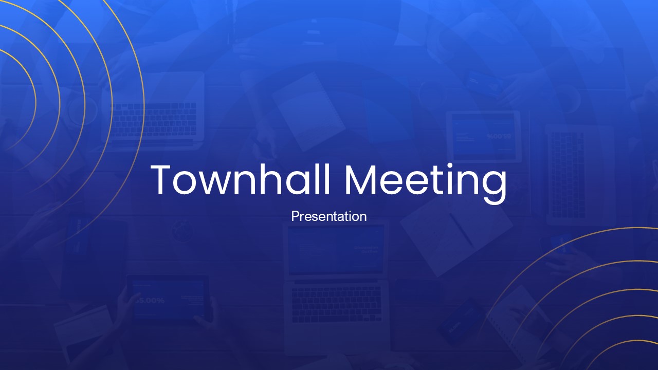 Townhall Meeting Presentation Template