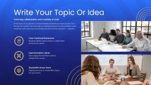 Townhall Meeting Write Topic Presentation Slide