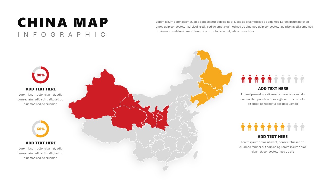 China Map PowerPoint Template