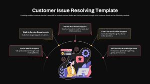 Customer Issue Presentation Slide
