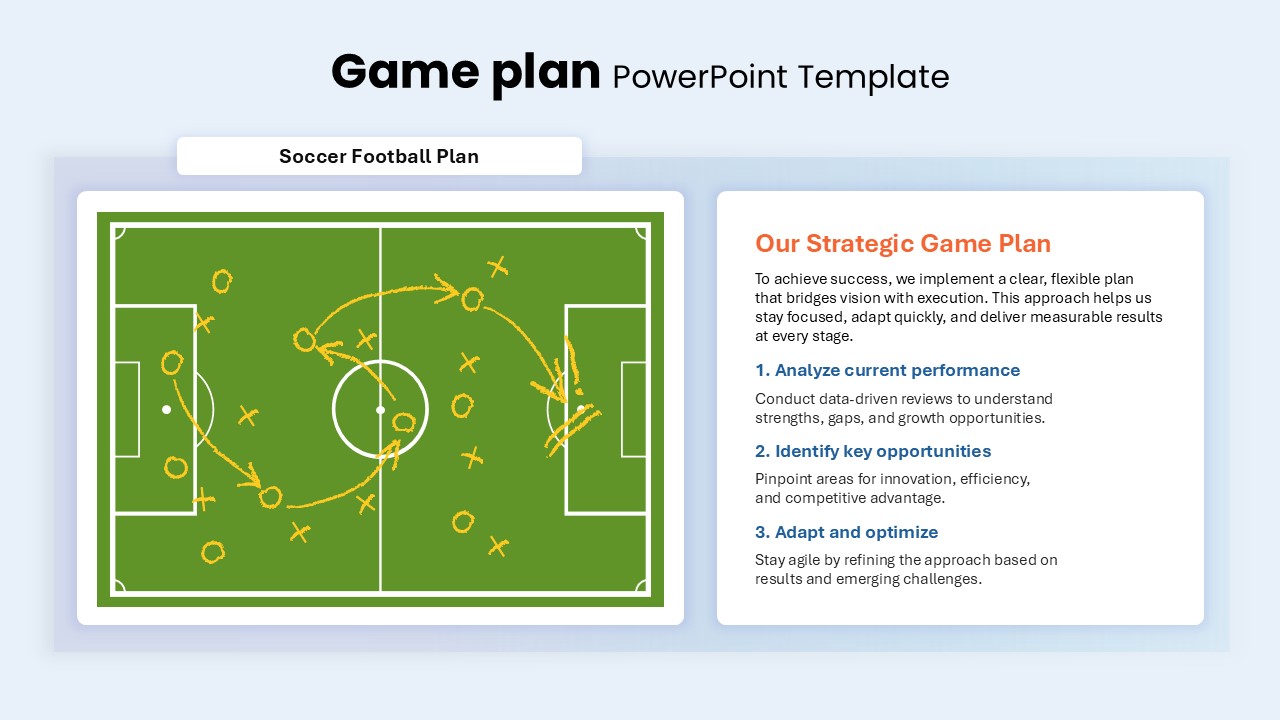 Game Plan PowerPoint Template