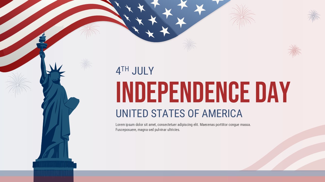 US Independence Day PowerPoint Template