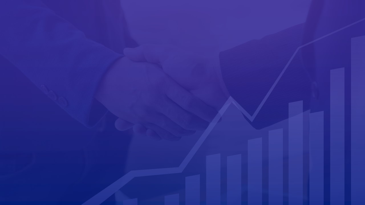 business-deal-handshake-graph-template-powerpoint-google-slides-dark-purple