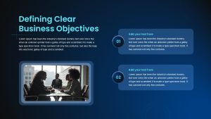 defining-clear-business-objectives-dark-template-powerpoint-google-slides