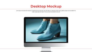 desktop-mockup-blue-shoes-template-powerpoint-google-slides