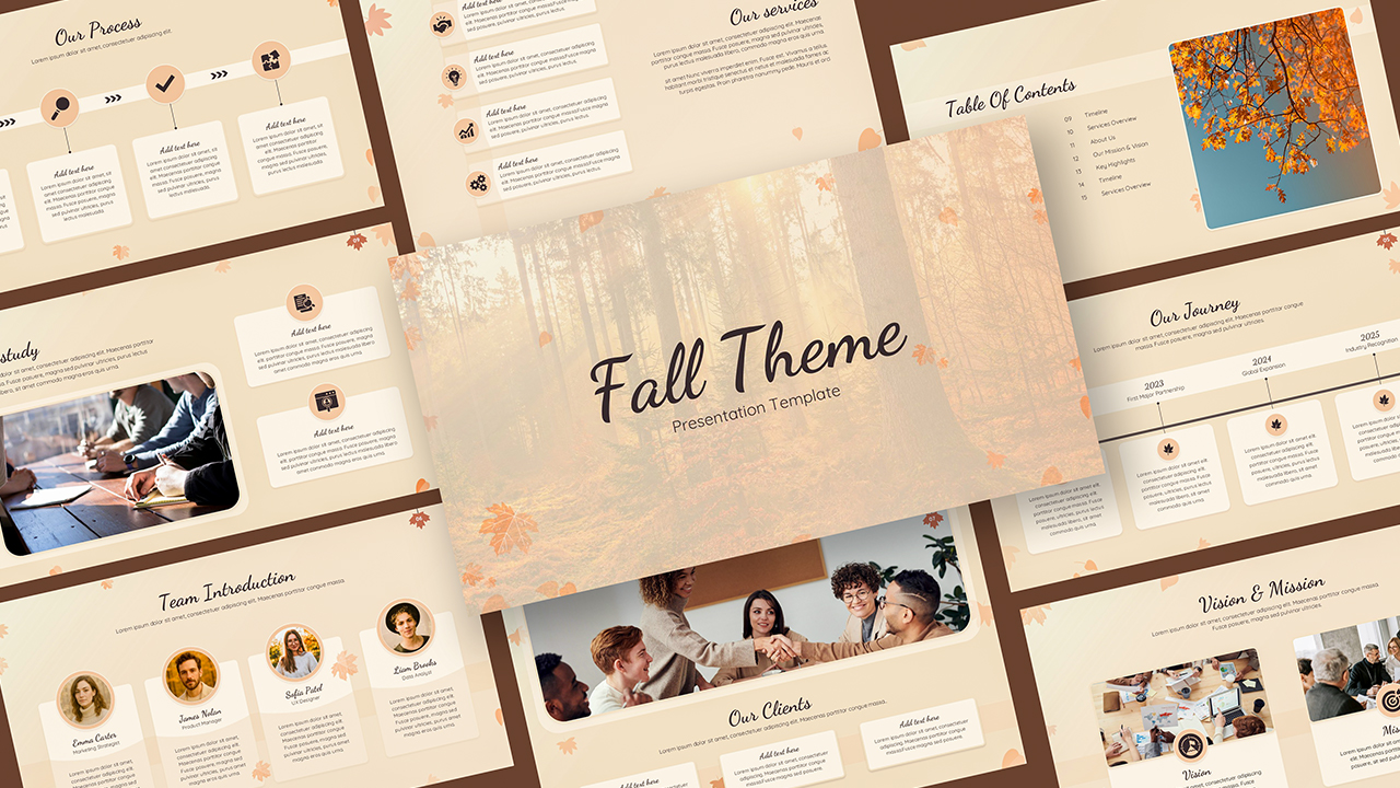 fall-theme-presentation-template