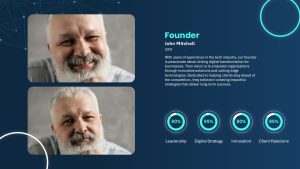founder-profile-john-mitchell-dark-template-powerpoint-google-slides