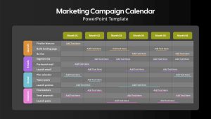 marketing-campaign-calendar-template-powerpoint-google-slides-dark