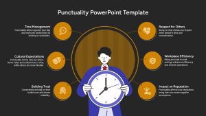 punctuality-powerpoint-template-dark